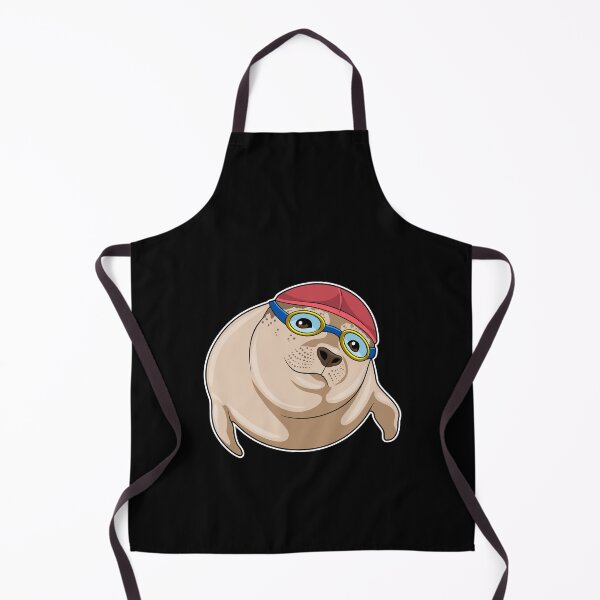 Item preview, Seal at Swimming with Swimming goggles designed and sold by Snabdesign84.