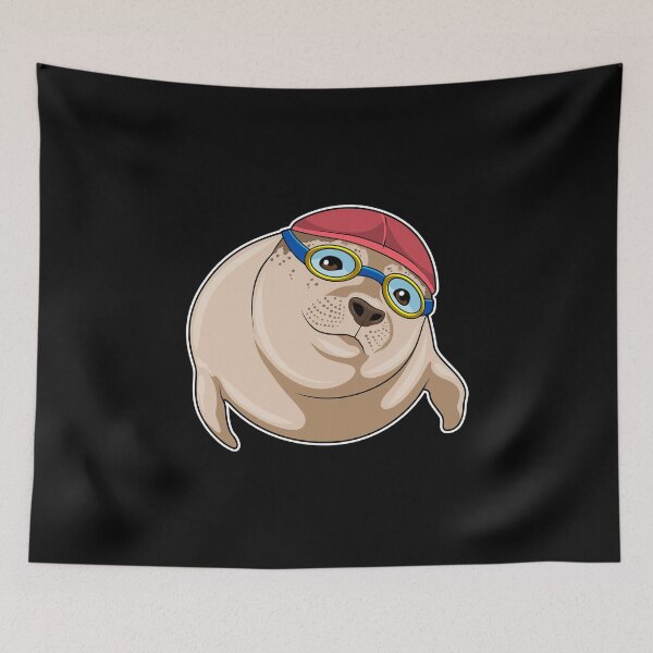 Item preview, Seal Swimming Swimming goggles Summer designed and sold by Snabdesign84.