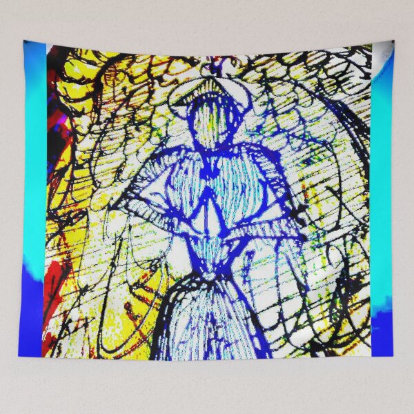 Item preview, STAINED GLASS HERO designed and sold by ArredondoPrime.