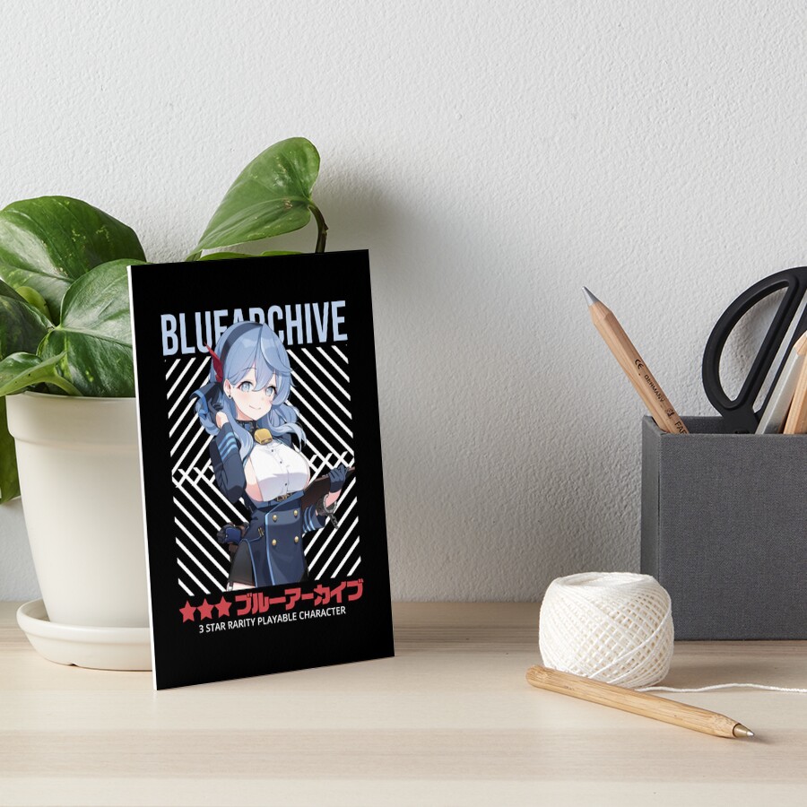 "Blue Archive Ako Amau" Art Board Print by VIRTUALCULTURE | Redbubble