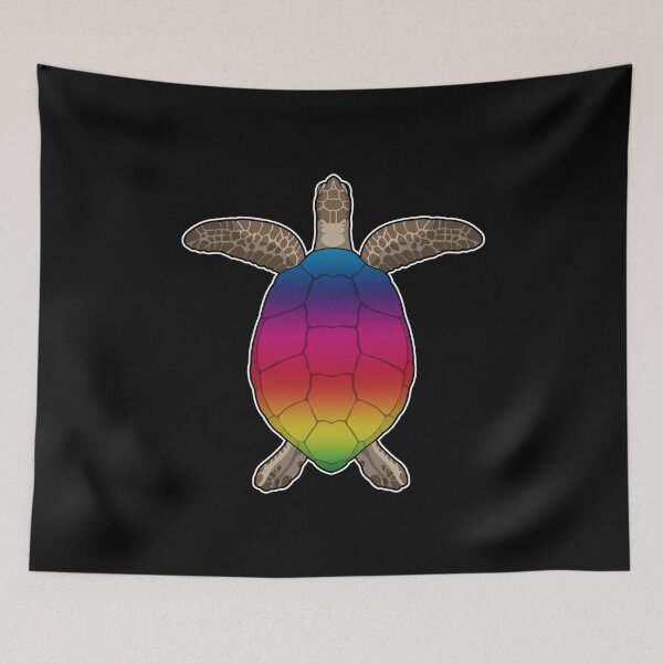 Item preview, Turtle with Rainbow Colours designed and sold by Snabdesign84.