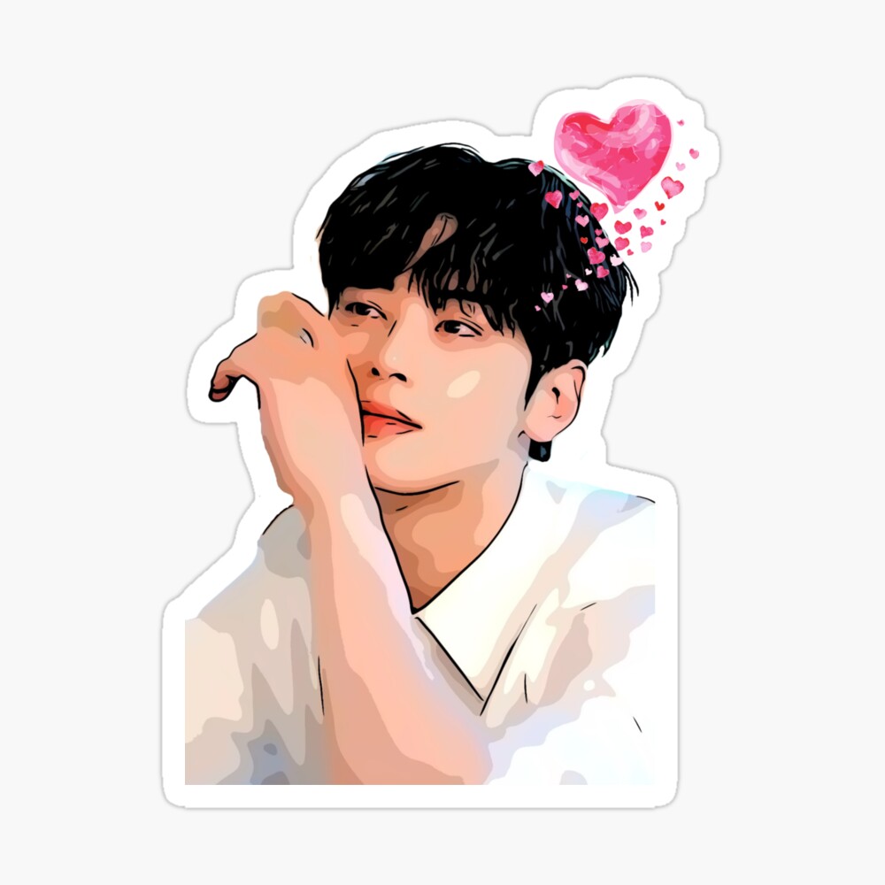 Cha eun woo astro Greeting Card for Sale by Divya21