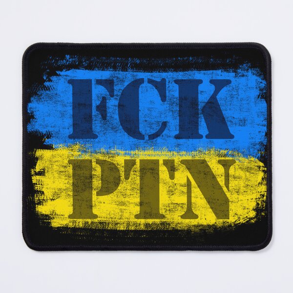 Item preview, Fck Ptn Flag - Fuck Putin - Anti Putin - Blue and Yellow designed and sold by Teelightful.