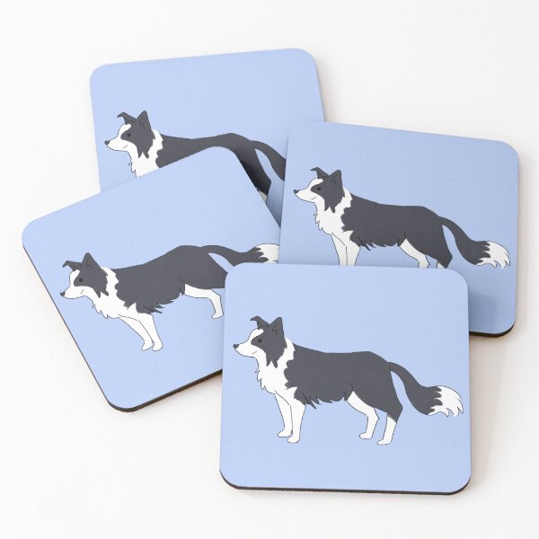 Item preview, Cute border collie dog illustration  designed and sold by Yarafantasyart.