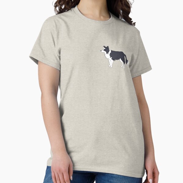 Vista previa del artículo con la obra «Linda ilustración de perro border collie», diseñado y vendido por Yarafantasyart.