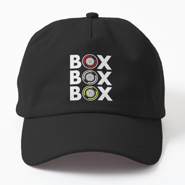 Item preview, Box Box Box F1 Tyre Compound White Text Design designed and sold by David Speed Design.