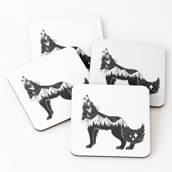 Item preview, Howling wolf designed and sold by Calli Harris.