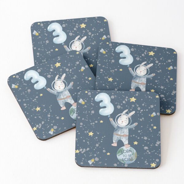 Item preview,   Born to be Boss! Future Space Explorer. Happy 3-rd Birthday! Birthday Boy,Birthday Girl. designed and sold by Miri-amI.