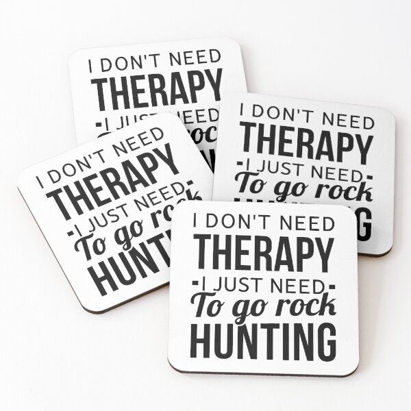 Item preview, I Don't Need Therapy I Just Need To Go Rock Hunting - Funny Geology designed and sold by T-shirt For You.