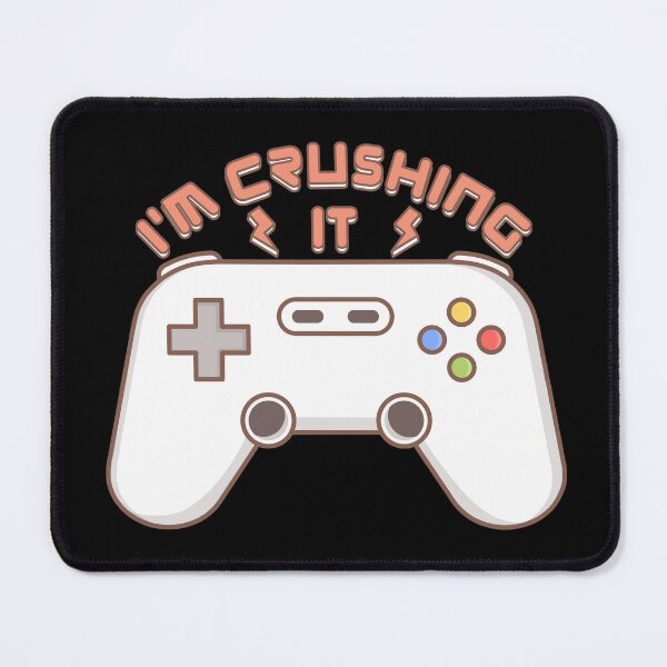 Item preview, I'm Crushing It – Gaming Controller designed and sold by ttttee.