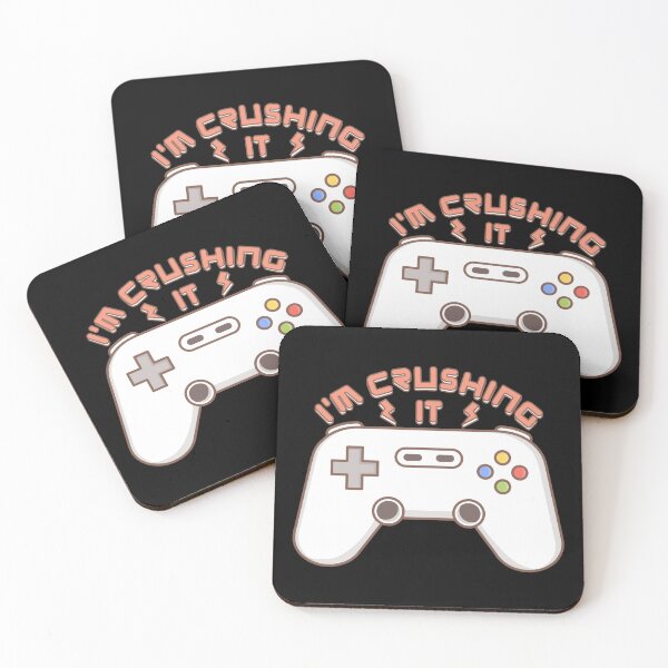 Item preview, I'm Crushing It – Gaming Controller designed and sold by ttttee.