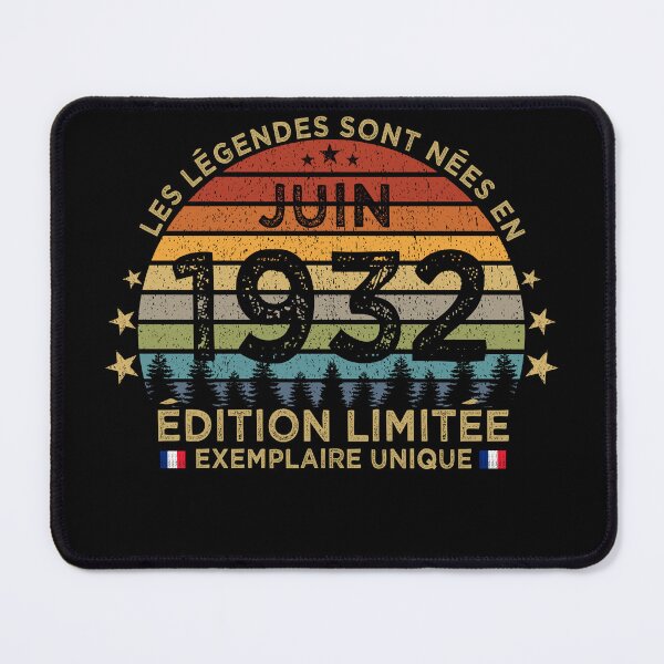 Item preview, Anniversaire 90 Ans Les Legendes Sont Nees en Juin 1932 designed and sold by cssdru.
