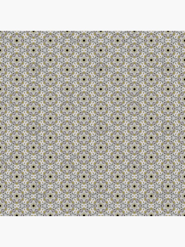 Thumbnail 3 of 3, Sticker, Winter blooms kaleidoscopic pattern designed and sold by Penguland.