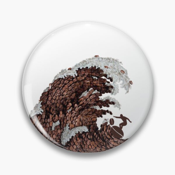 Item preview, Great Wave Off Coffee designed and sold by NineOneOne.