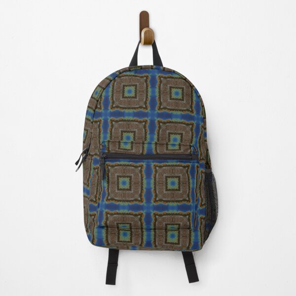 Item preview, African print Colorful blue, green, brown, and yellow colors.  designed and sold by NaniniDesigns.