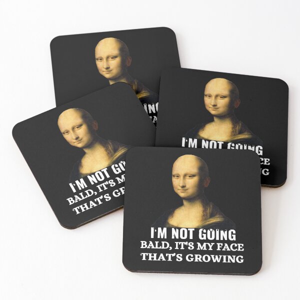 Item preview, I'M NOT GOING BALD, IT'S MY FACE THAT'S GROWING. designed and sold by JACI'S STORE.