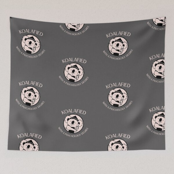 Item preview, Koalafied With a Pyschology Degree - University Graduation - Graduatees designed and sold by GraduaTees.