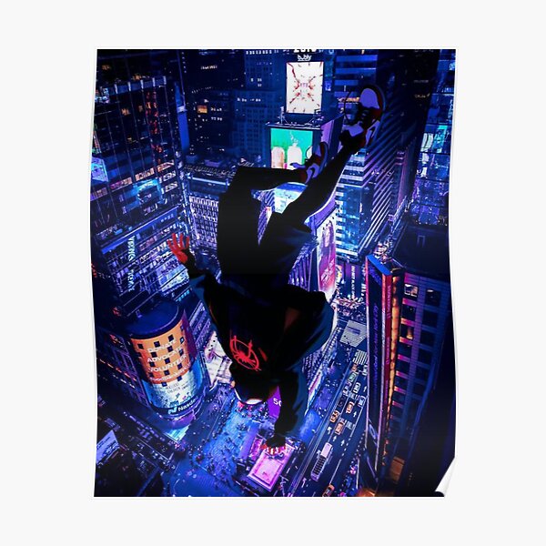 Flay Miles Morales poster Poster