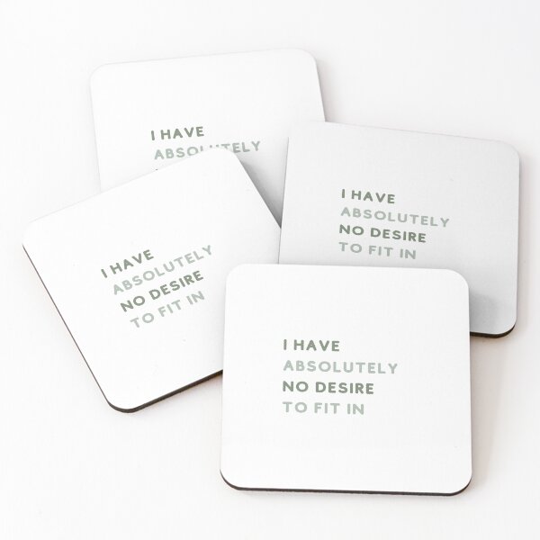 Item preview, I Have Absolutely No Desire To Fit In designed and sold by Levated.