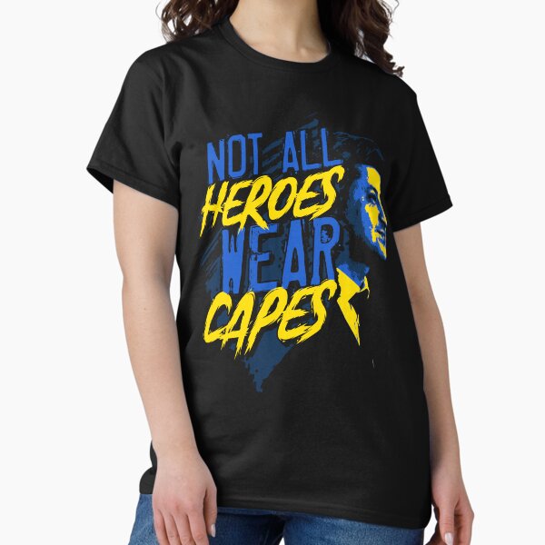 Item preview, Not All Heroes Wear Capes Ukraine designed and sold by BettyGrantStore.