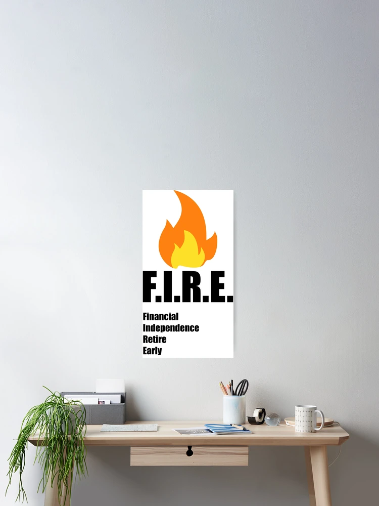 Thumbnail 2 of 3, Poster, F.I.R.E. designed and sold by PSteinDesign.