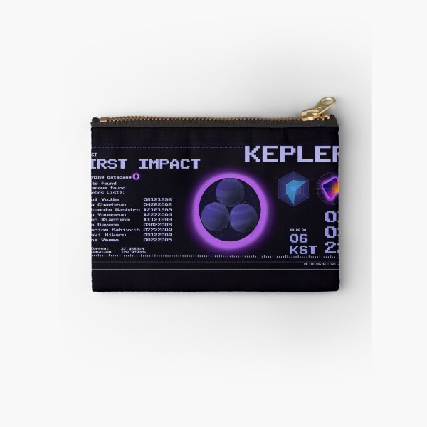 Item preview,  Kep1er (Kepler) All members information space themed futuristic deskpad  designed and sold by Design  Corner.