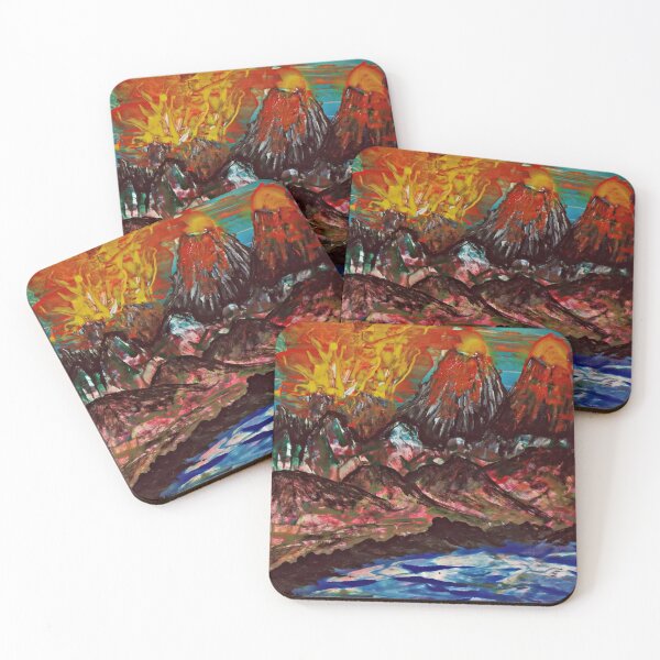Item preview, Land of the Volcanoes designed and sold by George Hutton Hunter.