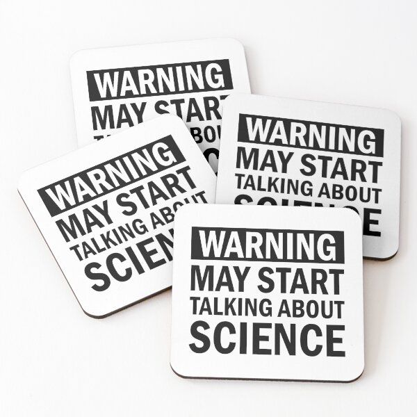 Item preview, Warning may start talking about science designed and sold by printrendstore.