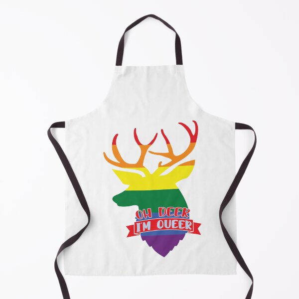 Item preview, Oh Dear (Deer) I'm Queer - Gay Pride designed and sold by MauveMoves.