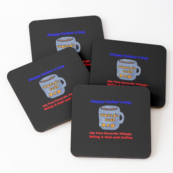 Item preview, Happy Father's Day My Two Favorite Things, Being A Dad and Coffee designed and sold by teewearstyle.