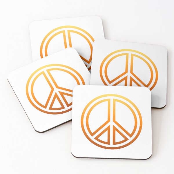 Item preview, CND peace symbol - sunset designed and sold by BTCelebration.