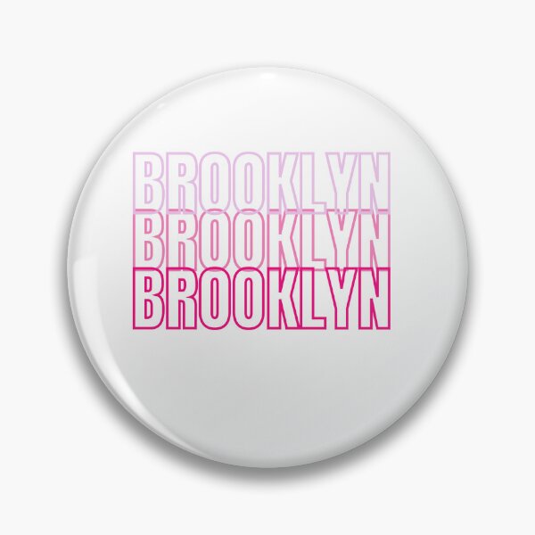 Artikelvorschau, BROOKLYN-DESIGN IN PINK-SCHATTEN, LIEBE BROOKLYN, BROOKLYN NY entworfen und verkauft von DoloresAlaire.