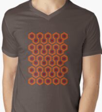 Overlook Hotel Carpet (The Shining) Men's V-Neck T-Shirt