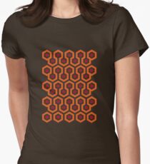 Overlook Hotel Carpet (The Shining) Women's Fitted T-Shirt