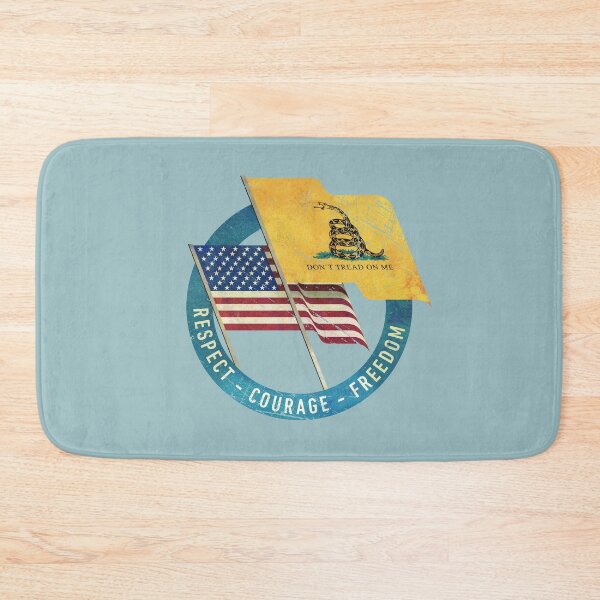 Item preview, USA - Gasden Flag - Vintage Emblem V01 designed and sold by Lidra Zehcnas.