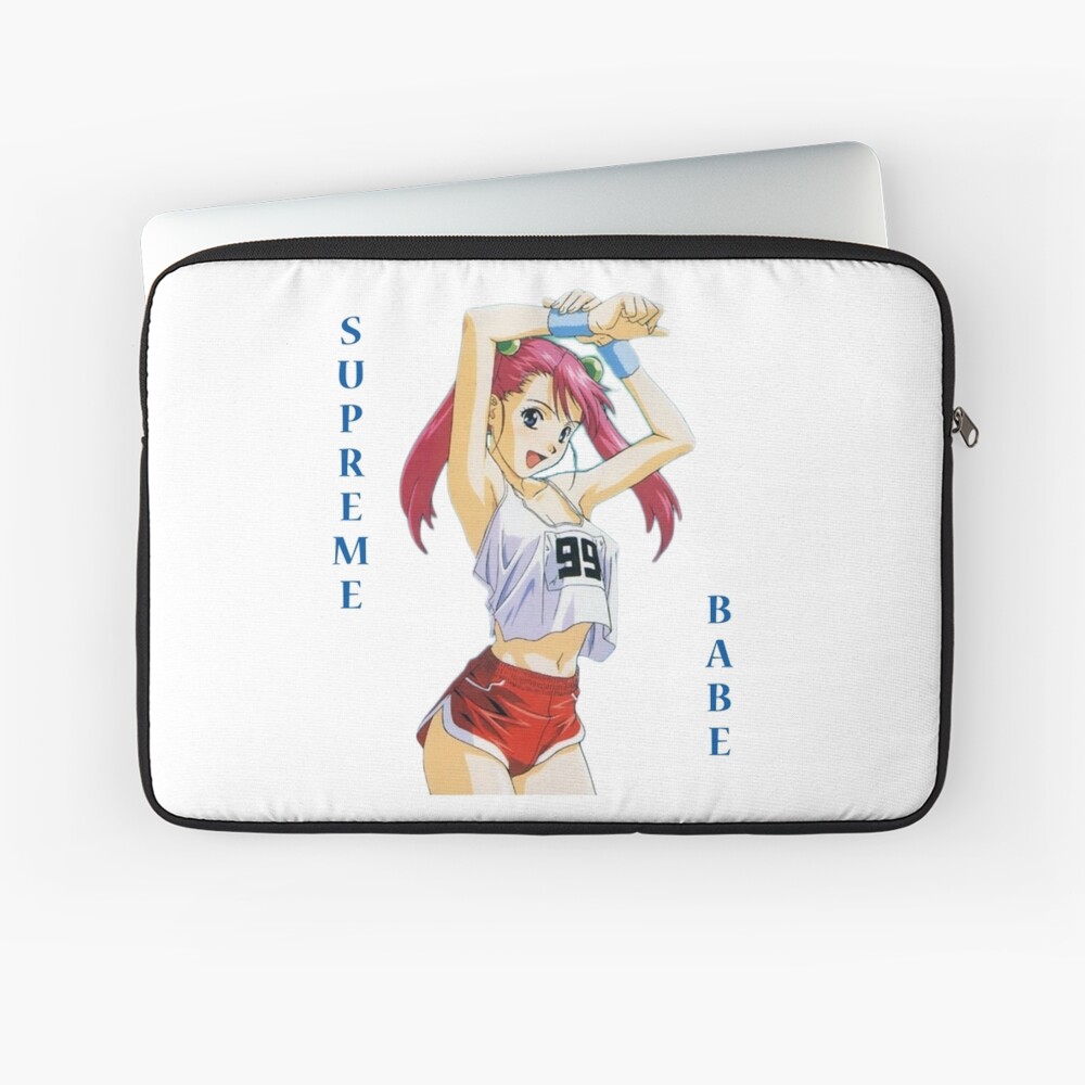 Anime Girl - Supreme Babe Laptop Sleeve for Sale by Shannah Lee