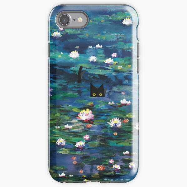 Item preview, Claude Monet Water Lilies | Monet Waterlily Cat Prints designed and sold by Artone369.