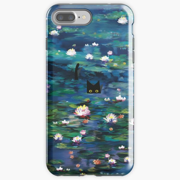 Item preview, Claude Monet Water Lilies | Monet Waterlily Cat Prints designed and sold by Artone369.