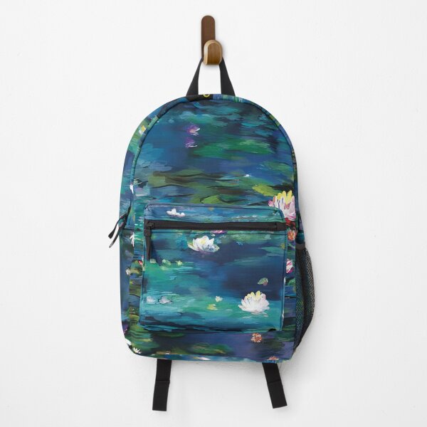 Item preview, Claude Monet Water Lilies | Monet Waterlily Cat Prints designed and sold by Artone369.