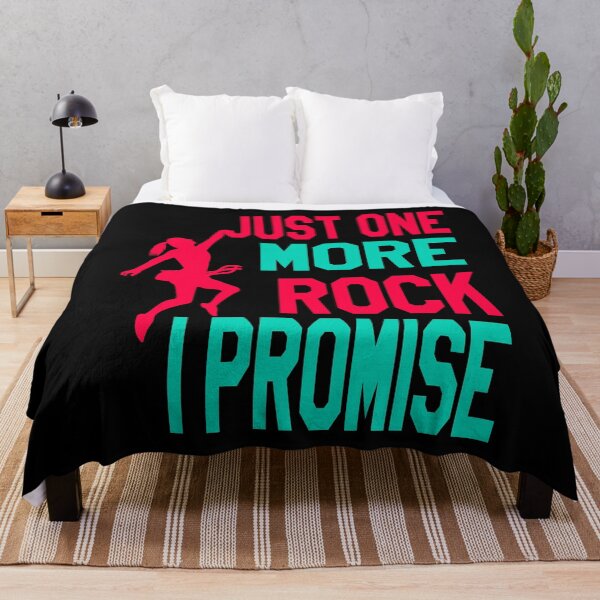 Item preview, Just one more rock l promise | Mountain climbers designed and sold by VictorL Designs.