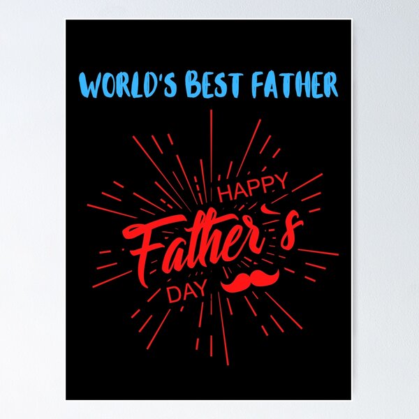Item preview, World's Best Father Happy Father's Day Fireworks designed and sold by teewearstyle.
