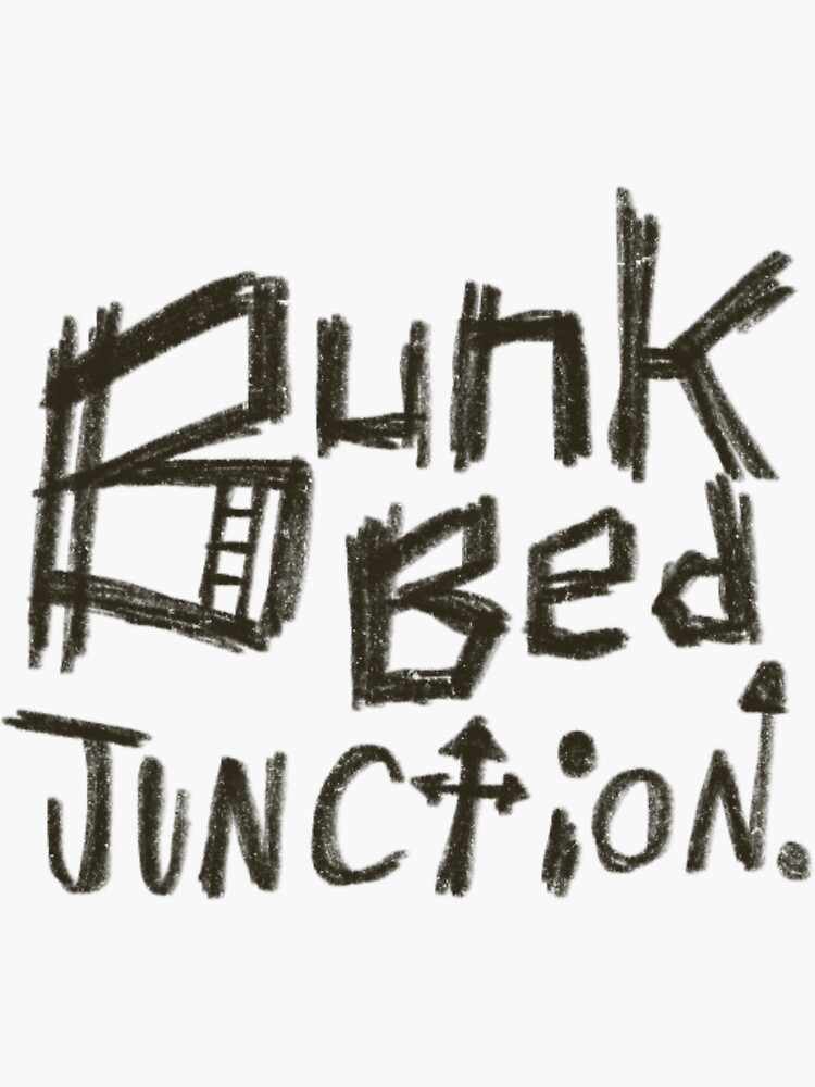 "Bunk Bed Junction NSR Band Logo" Sticker for Sale by MarbleMark