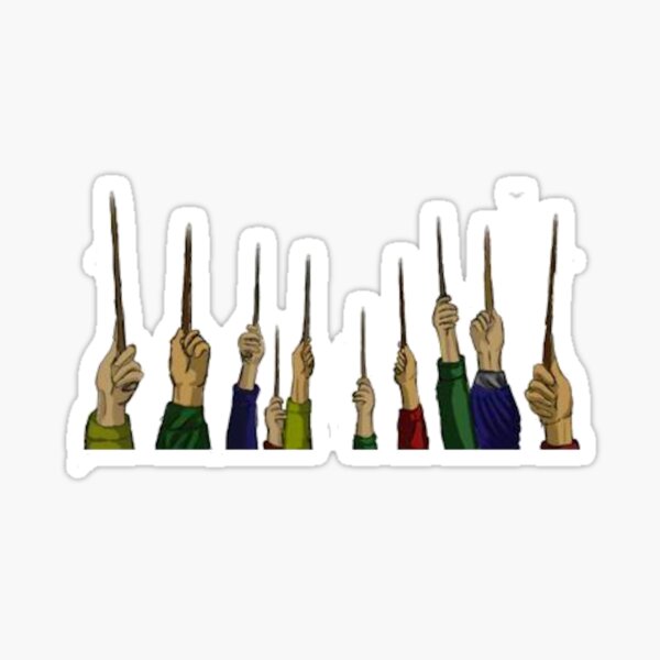 Baguettes magiques Sticker