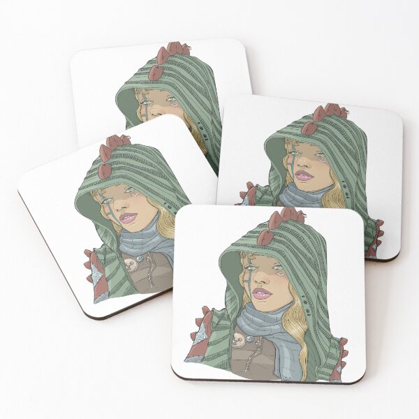 Item preview, LIZZY (White Background) designed and sold by Janie Wigglesworth.