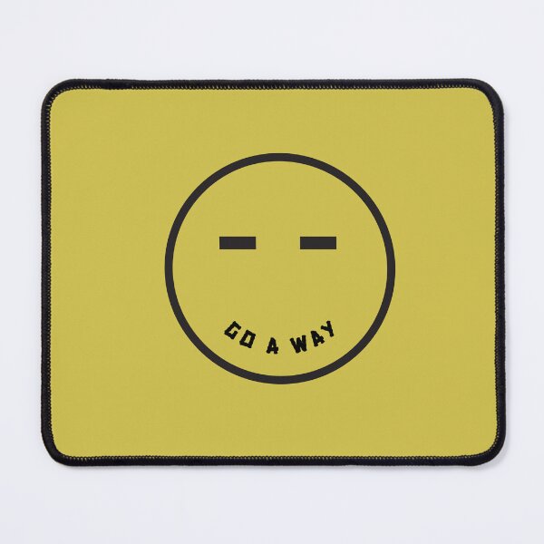 Item preview, SMILY FACE GO AWAY designed and sold by DiscoVibes.
