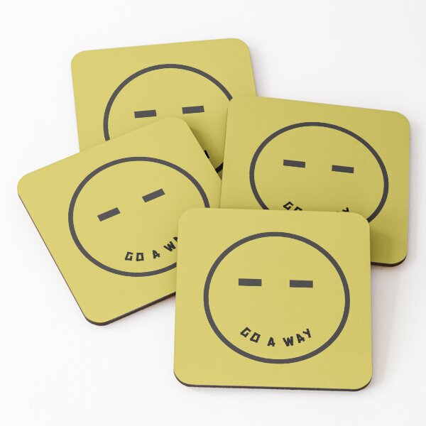 Item preview,  SMILY FACE  GO AWAY designed and sold by DiscoVibes.