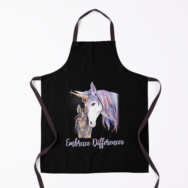 Item preview, Unicorn Mom Autism Child Awareness Embrace Differences T-Shirt designed and sold by Artsy Apparels.