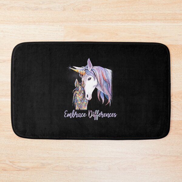 Item preview, Unicorn Mom Autism Child Awareness Embrace Differences T-Shirt designed and sold by Artsy Apparels.