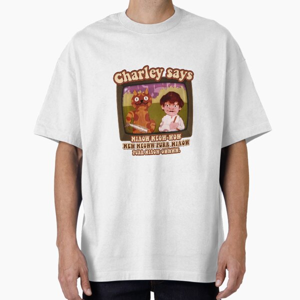 Item preview, Charley Says... Miaow Meow Miaw Purr Miaw-owwww! Charley the Cat Public Information Films- Vintage Seventies Retro  designed and sold by RetroTeeStudio.