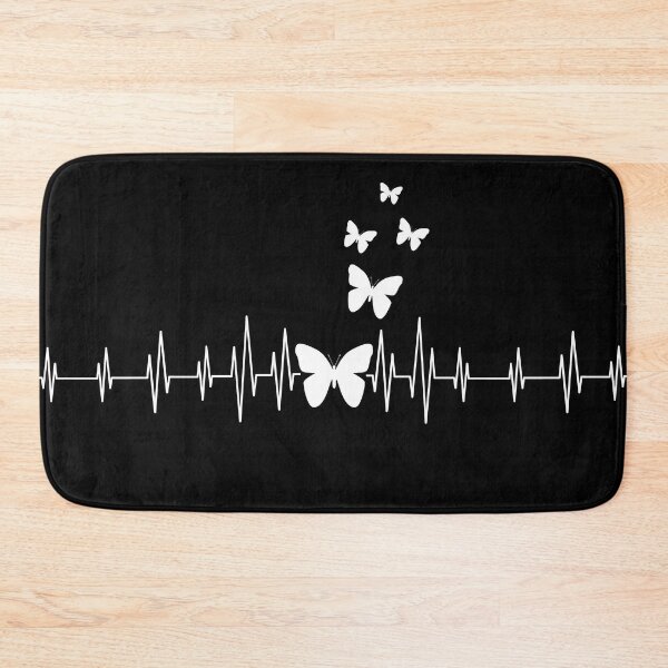 Item preview, Aesthetic Heartbeat with Butterflies designed and sold by cerenalkan.